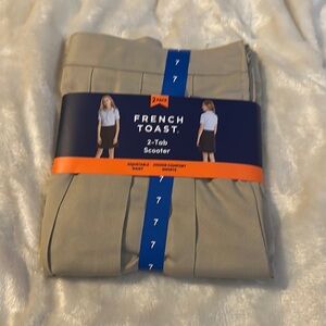 French Toast Tan uniform clothing skirt for girls 7